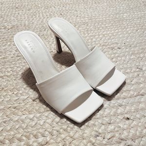 ASOS white heels